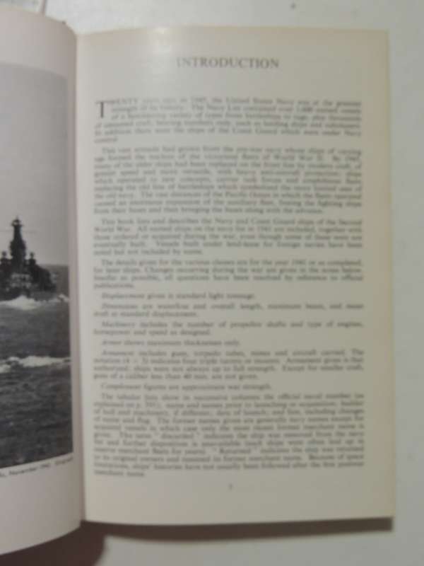 U. S. Warships of World War II - Paul H Silverstone     1966