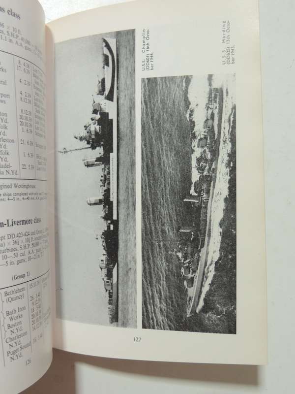 U. S. Warships of World War II - Paul H Silverstone     1966