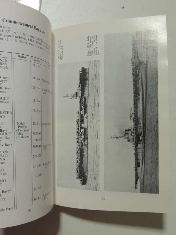 U. S. Warships of World War II - Paul H Silverstone     1966