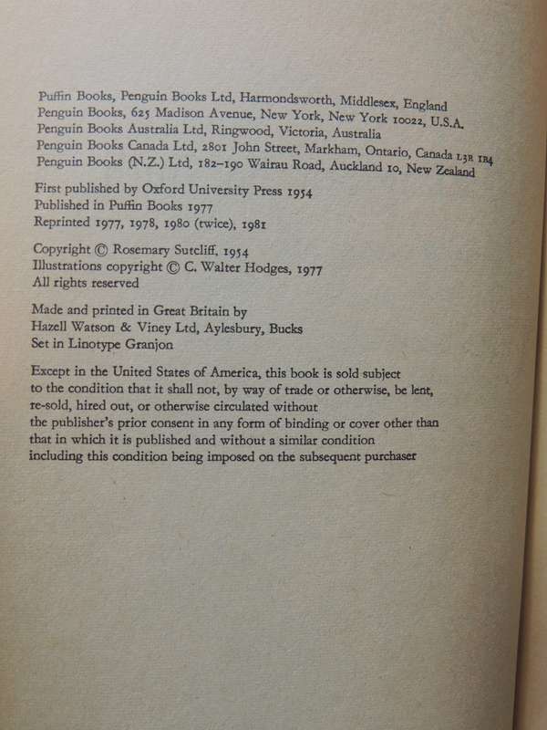The Eagle Of The Ninth - Rosemary Sutcliff