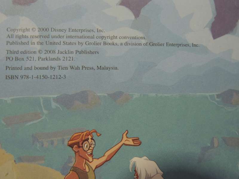 Atlantis: The Lost Empire - Disney's Wonderful World Of Reading