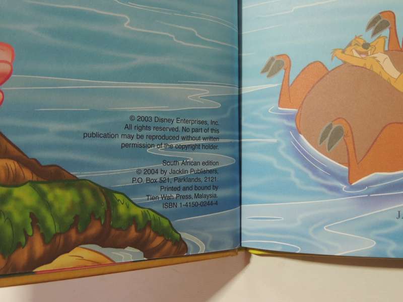 Lion King 3: Hakuna Matata- Disney's Wonderful World Of Reading