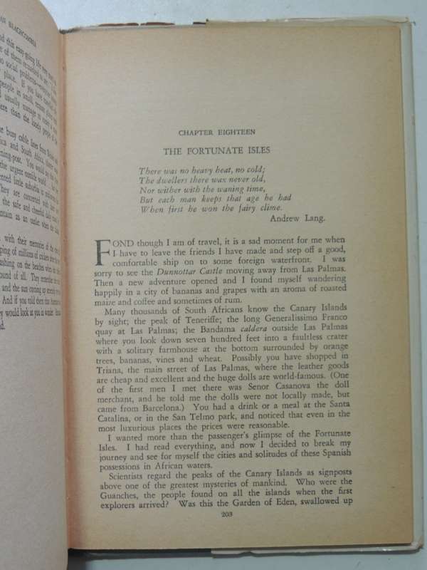 South African Beachcomber - Lawrence G. Green  1958 1st edition