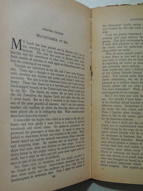 South African Beachcomber - Lawrence G. Green  1958 1st edition