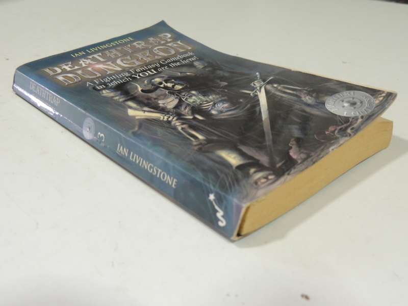 Deathtrap Dungeon: Fighting Fantasy Vol 3 - Ian Livingstone   AS IS