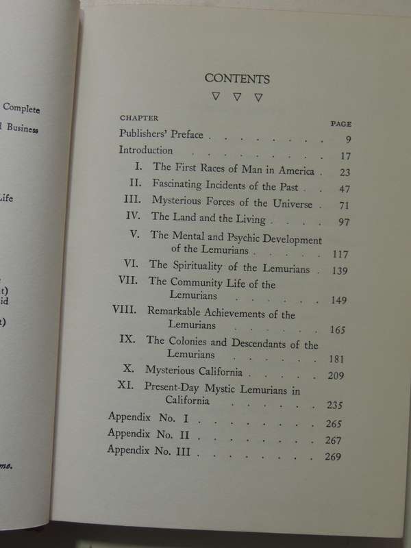 Lemuria: The Lost Continent Of The Pacific- W.S.Cerve