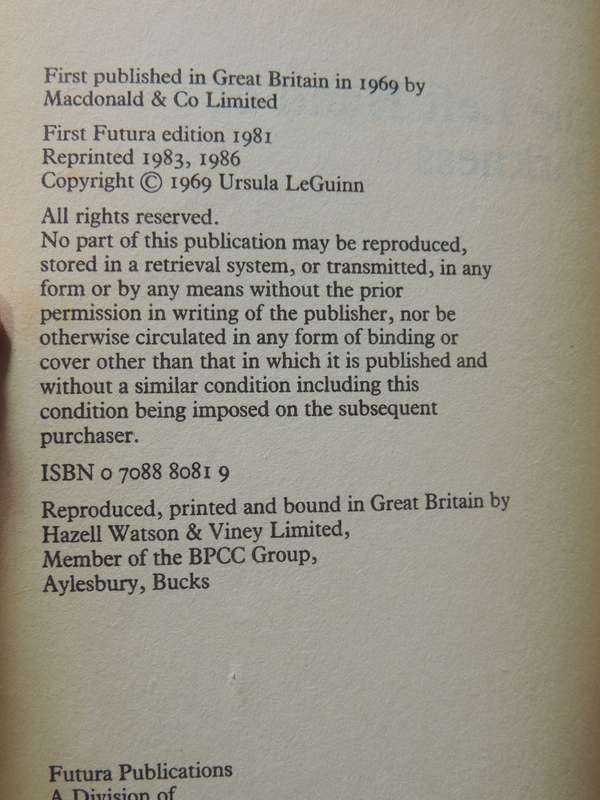 The Left Hand Of Darkness - Ursula Le Guin