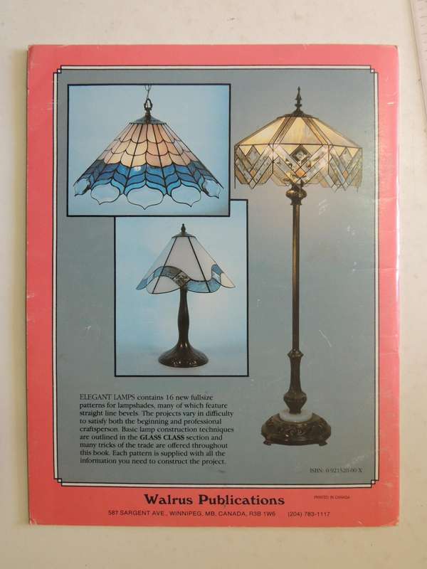 Elegant Lamps   (Stained Glass patterns and techniques)