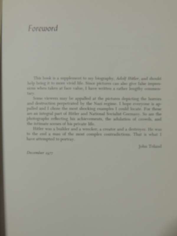 Hitler: The Pictorial Documentary Of His Life- John Toland