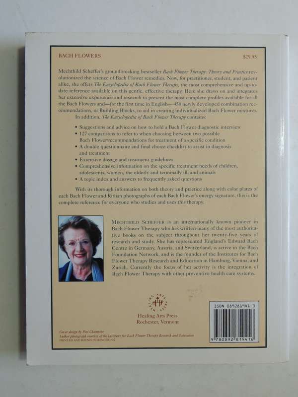 The Encyclopedia Of Bach Flower Therapy - Mechthild Scheffer