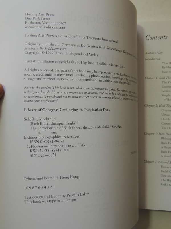 The Encyclopedia Of Bach Flower Therapy - Mechthild Scheffer