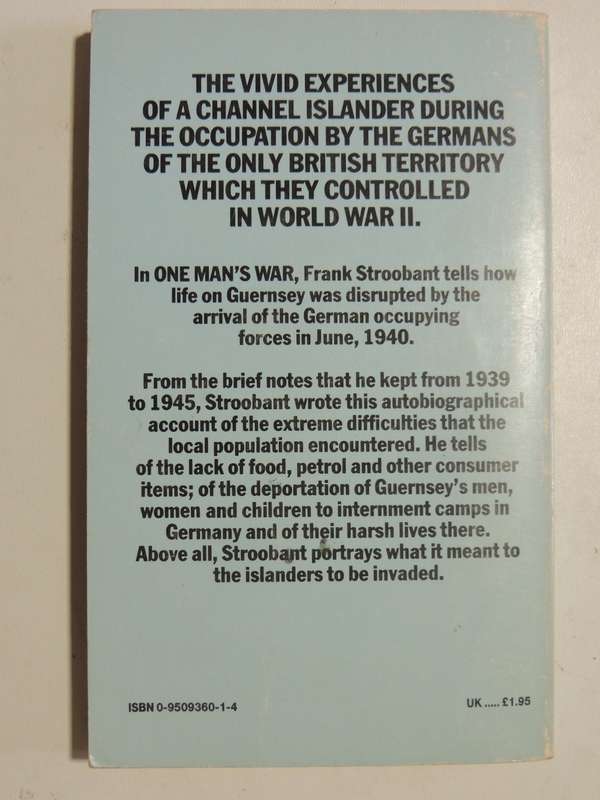 One Man's War - Frank Stroobant