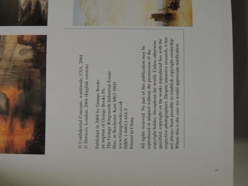 Turner - Eric Shanes     Fine Art