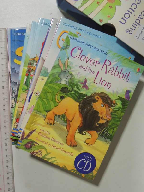 Usborne Young Readers Collection, 10 Books with CD's   (2 CD'S missing)
