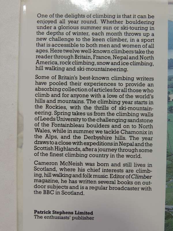 The Book Of The Climbing Year - ed Cameron McNeish