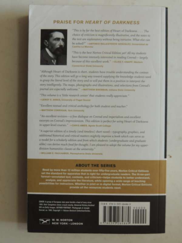 Heart Of Darkness  - Joseph Conrad  (Norton 5th Critical Edition)