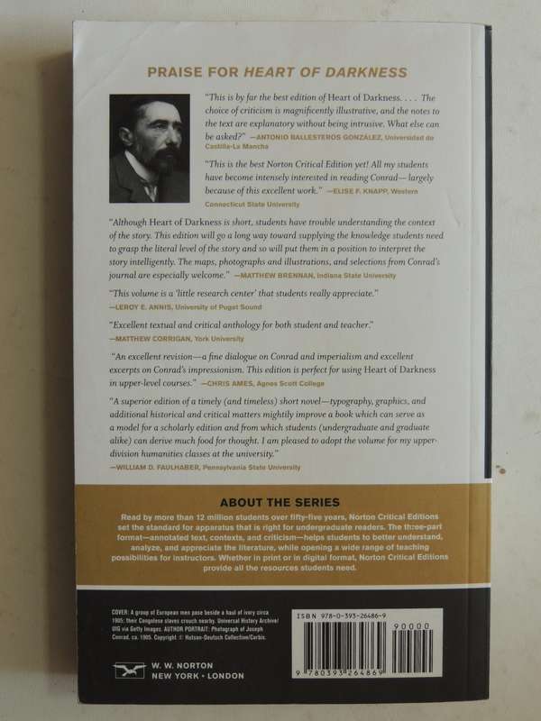 Heart Of Darkness  - Joseph Conrad  (Norton 5th Critical Edition)