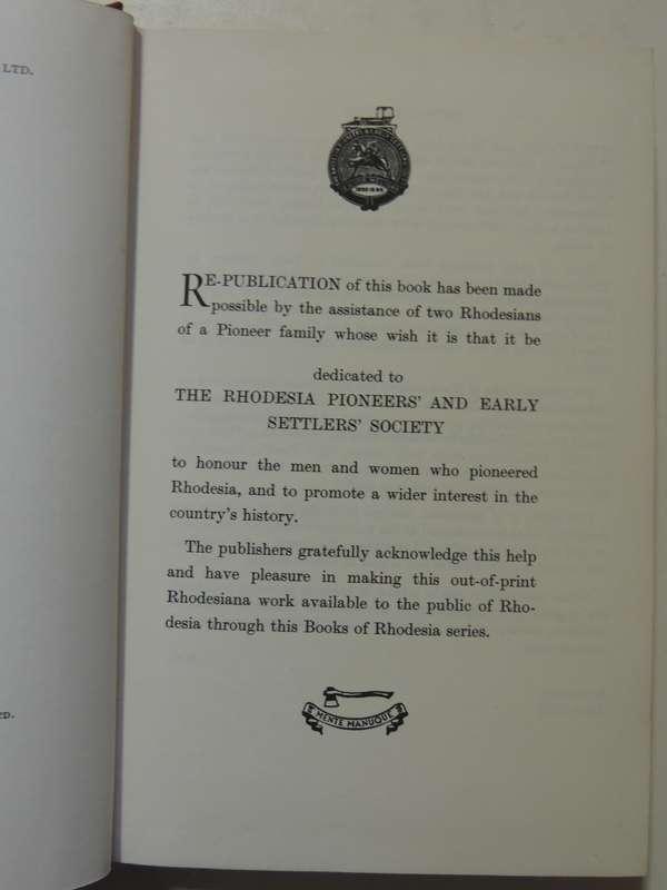The Ruined Cities Of Mashonaland - Rhodesiana Reprint Library Gold Edition Vol. 5 - J. Theodore Bent