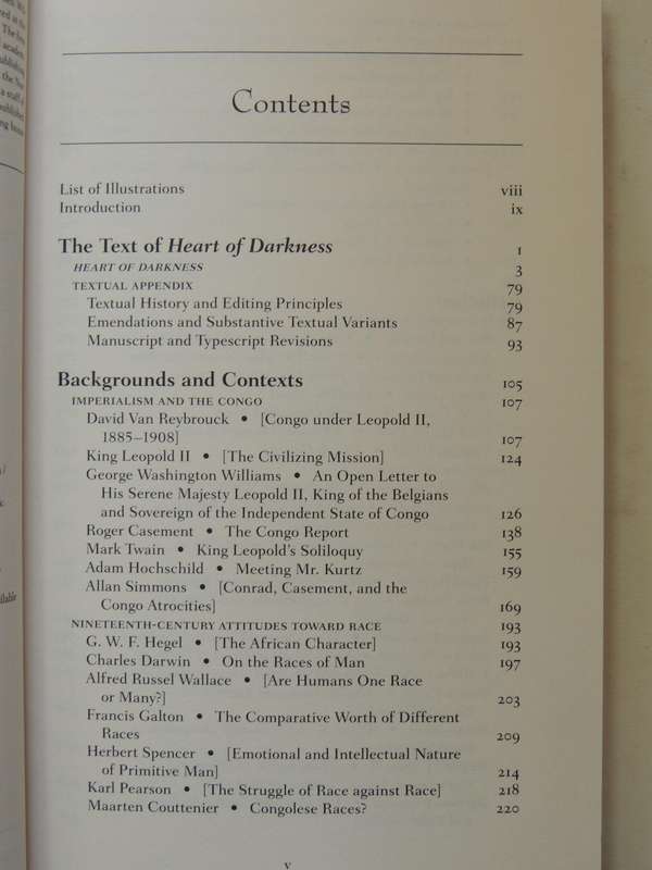 Heart Of Darkness  - Joseph Conrad  (Norton 5th Critical Edition)