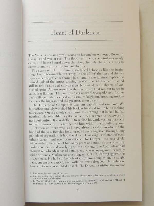 Heart Of Darkness  - Joseph Conrad  (Norton 5th Critical Edition)