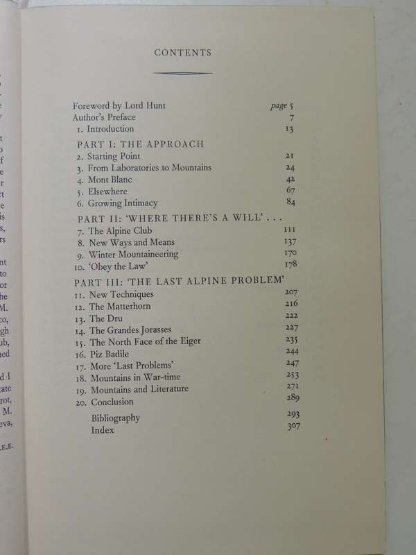 Mountaineering In The Alps: An Historical Survey- Claire Eliane Engel