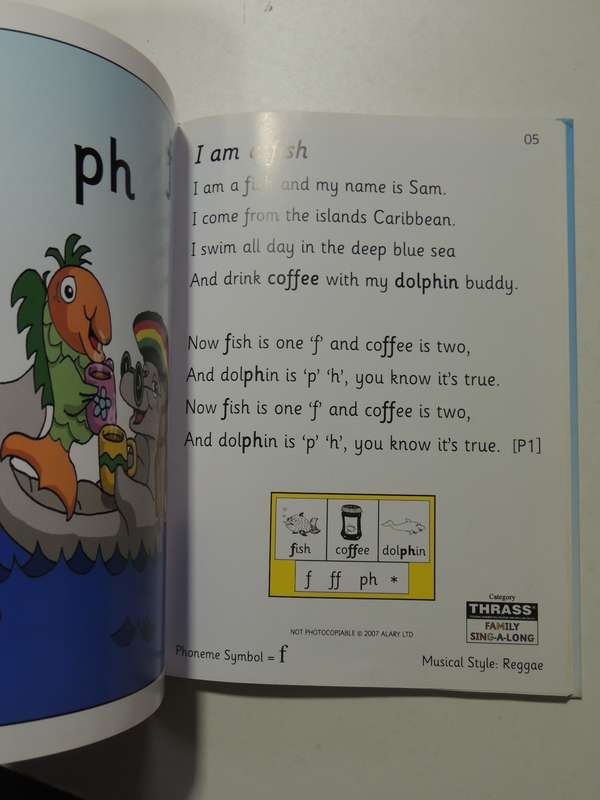 Sing - A - Long Book - Learning Letters