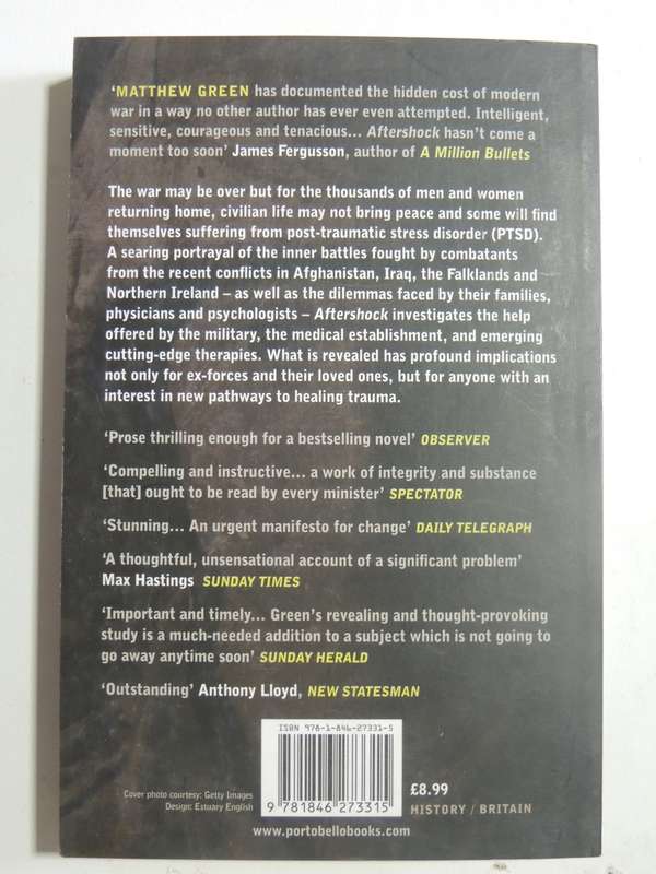 Aftershock: Fighting War, Surviving Trauma And Finding Peace - Matthew Green