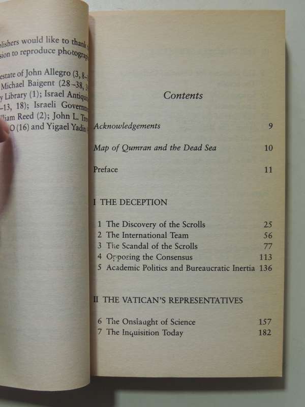 The Dead Sea Scrolls Deception - Michael Baigent & Richard Leigh