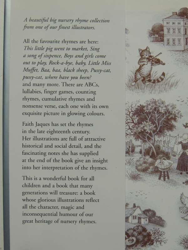 The Orchard Book of Nursery Rhymes- Faith Jaques