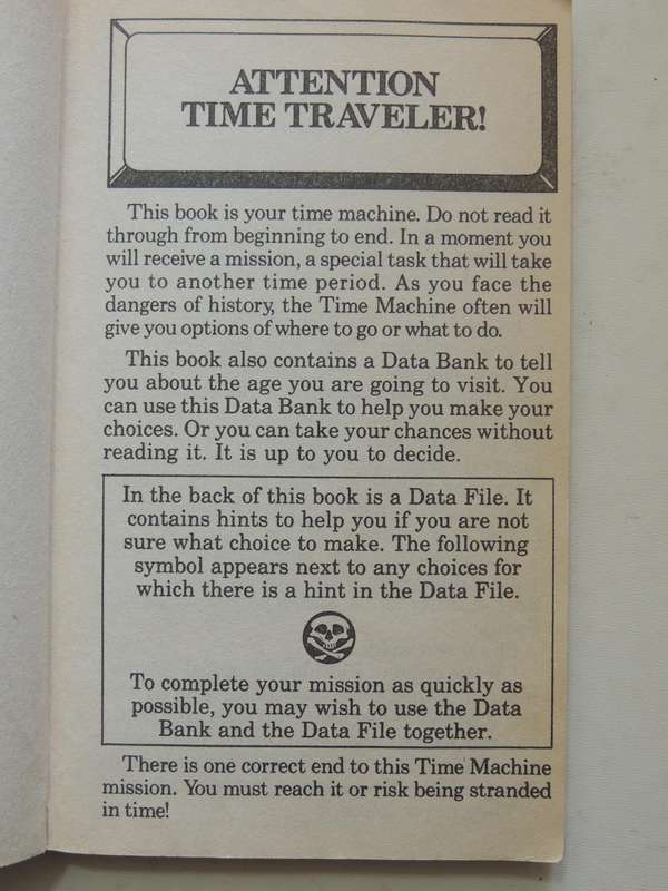 Time Machine 4: Sail With Pirates- Jim Gasperini      Game Book