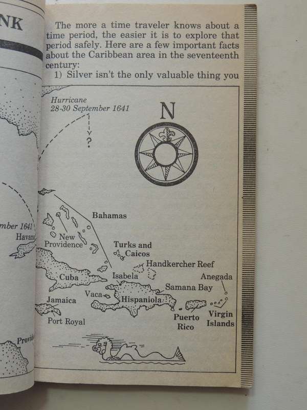 Time Machine 4: Sail With Pirates- Jim Gasperini      Game Book