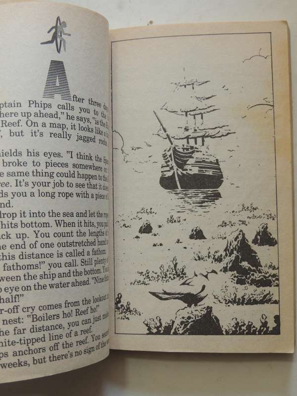 Time Machine 4: Sail With Pirates- Jim Gasperini      Game Book