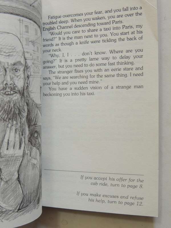 Choose Your Own Adventure 4: The Lost Jewels Of Nabooti - R.A. Montgomery  (slight water damage)