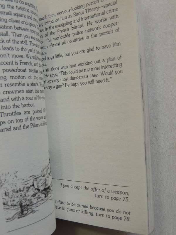 Choose Your Own Adventure 4: The Lost Jewels Of Nabooti - R.A. Montgomery  (slight water damage)