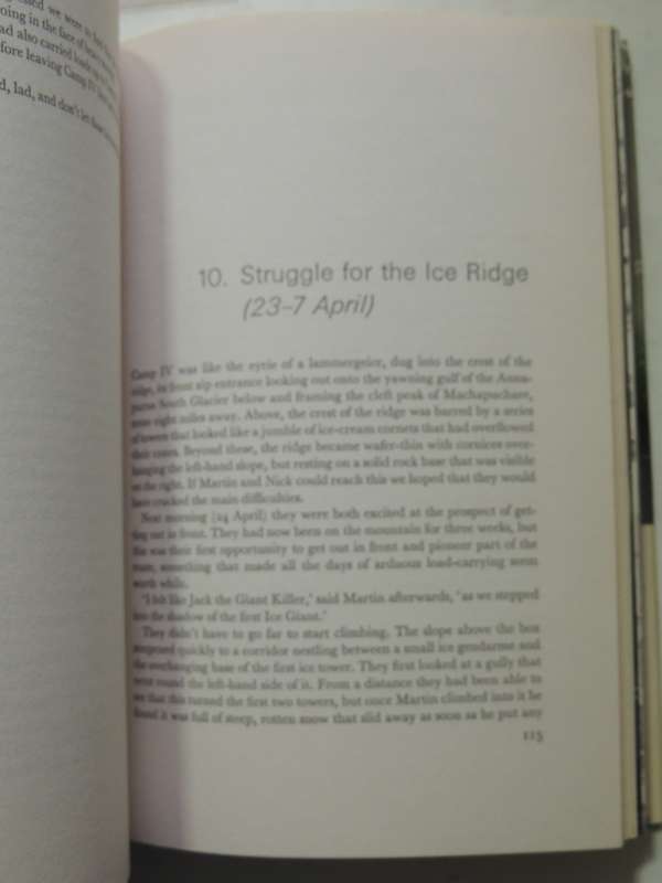 Annapurna South Face - Chris Bonington