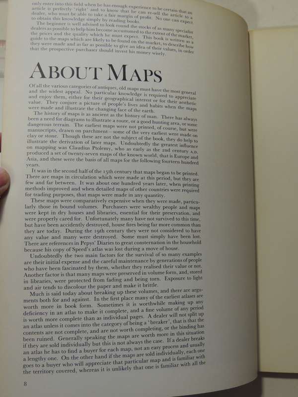 Investing In Maps - Roger Baynton-Williams