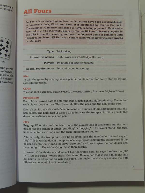 Chambers Card Games: 100 Great Games Illustrated And Explained - Peter Arnold