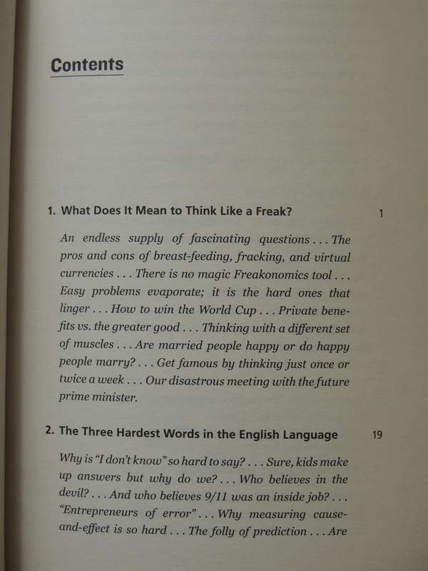 Think Like A Freak - How to Think Smarter About Almost Everything Stephen D Levitt, Stephen J Dubner