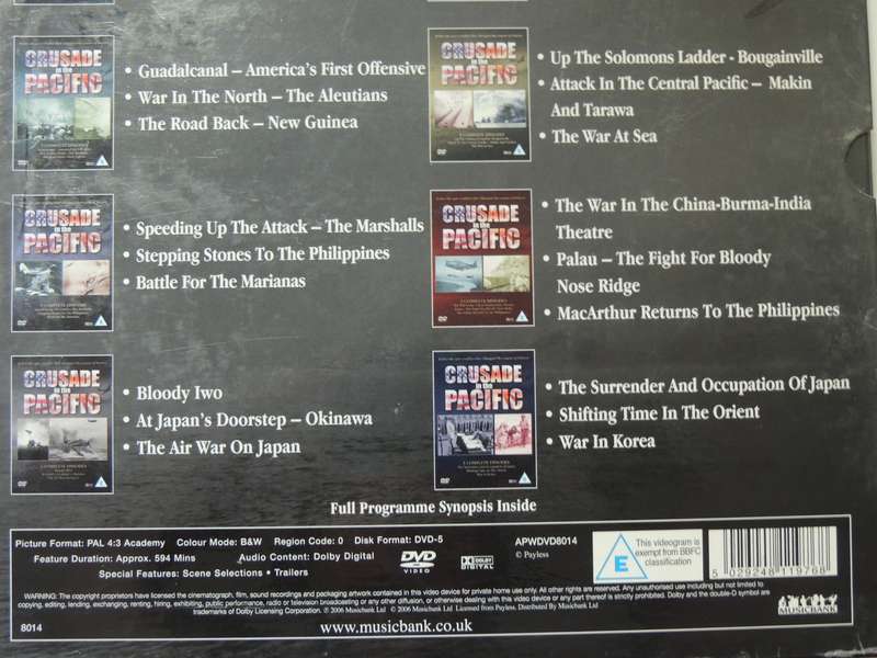 Crusade In The Pacific: 8 DVDs, 24 Episodes, Complete