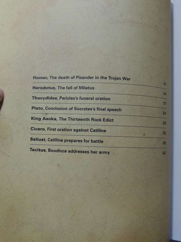 Battle Cries...Speeches From History's Greatest Warriors, Activists, Politician..- James Inglis