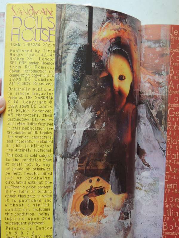 The Doll's House - Neil Gaiman  Graphic Novel