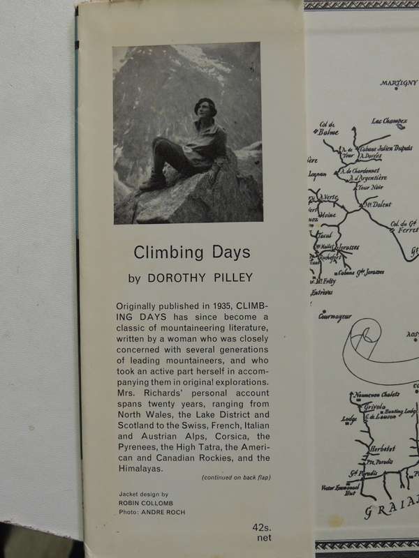 Climbing Days - Dorothy Pilley   Revised Edition 1965