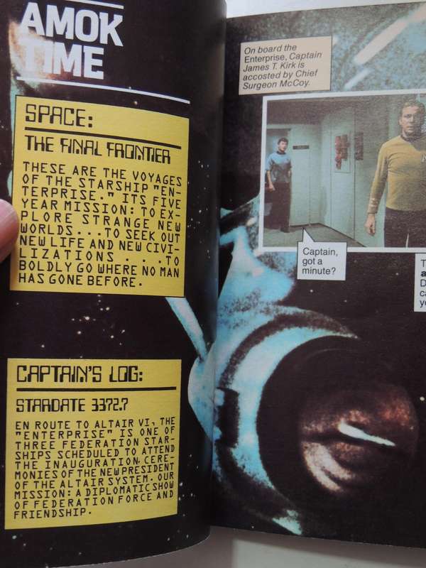 Star Trek Fotonovel # 12: Amok Time Theodore Sturgeon   (as is, see description)
