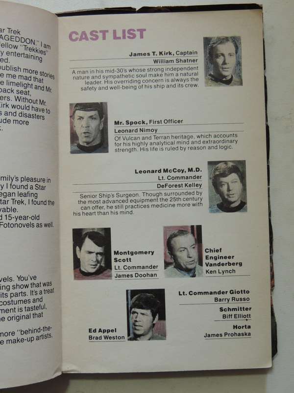 StarTrek Fotonovel # 9: The Devil In The Dark - Gene L. Coon    (as is, see description)