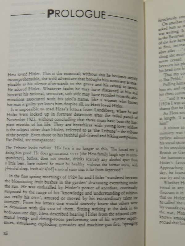 Hess: The Fuhrer's Disciple- Peter Padfield