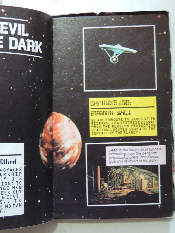 StarTrek Fotonovel # 9: The Devil In The Dark - Gene L. Coon    (as is, see description)
