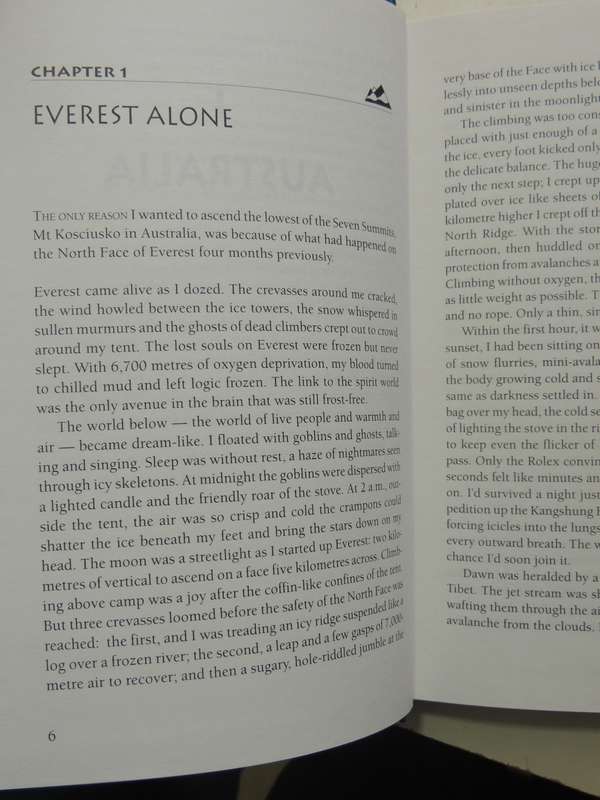 To Everest Via Antarctica: Climbing Solo On The Highest Peak On Each Of The ....Robert Mads Anderson