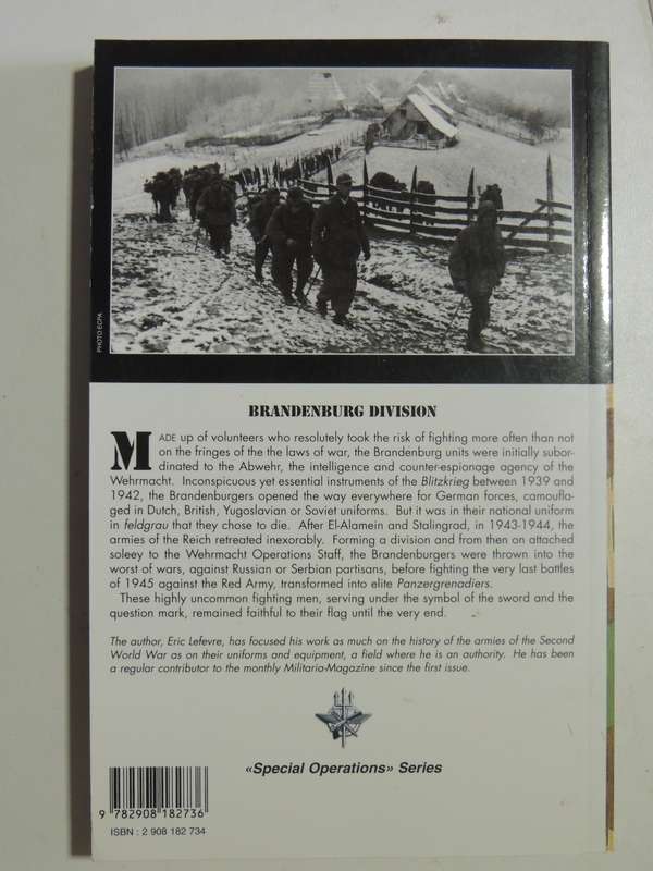 Brandenburg Division: Commandos Of The Reich - Eric Lefevre
