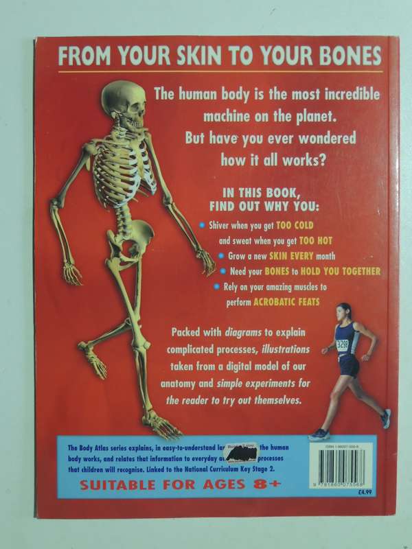 Body Atlas - Skin Muscles & Bones - Steve Parker