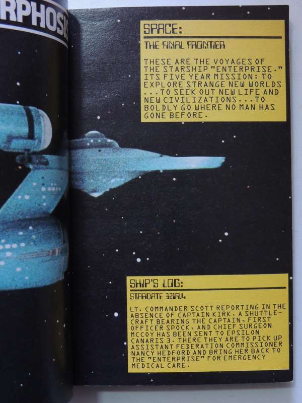 StarTrek Fotonovel # 5: Metamorphosis - Gene L. Coon